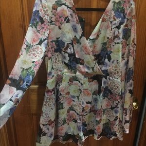 Floral Romper